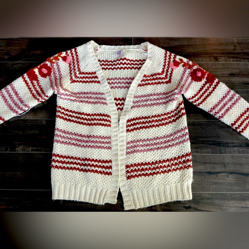 Alya - Embroidered Cardigan- SIZE SMALL